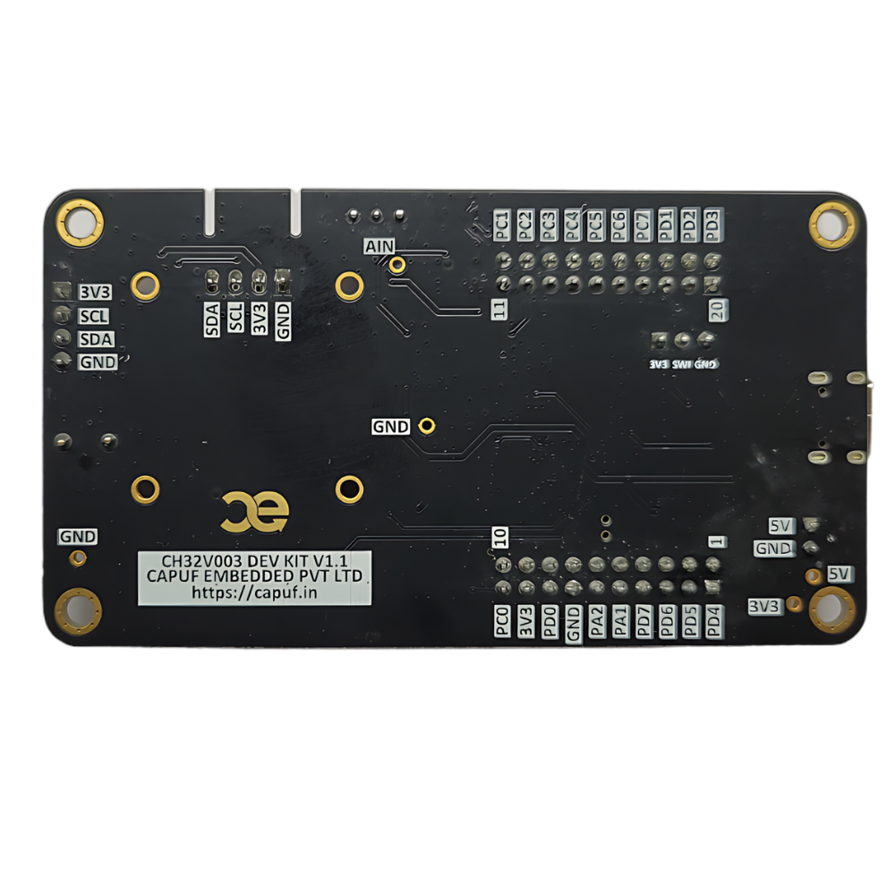 RGB_SEG (3) CAPUF CH32V003 Development Kit