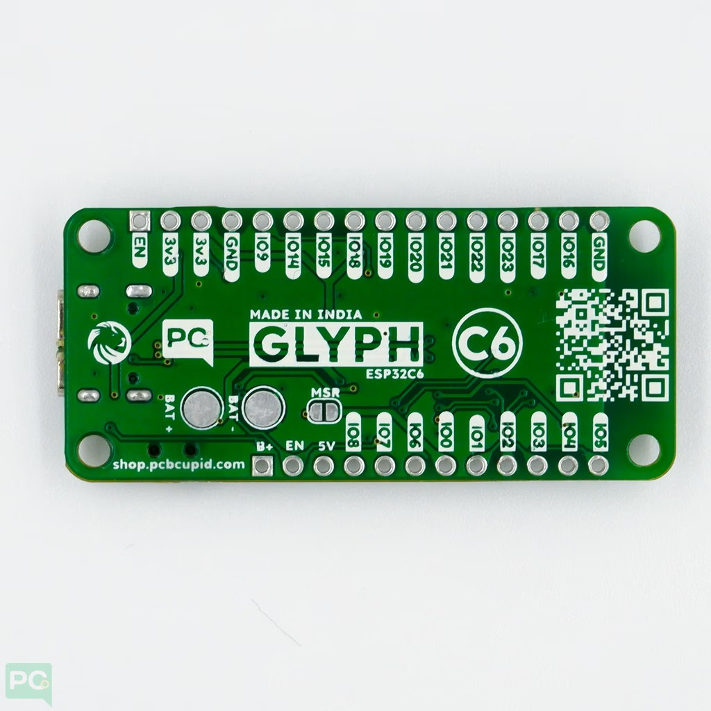 GLYPH C6 – WiFi / Zigbee Enabled ESP32C6 DEV Board with Case